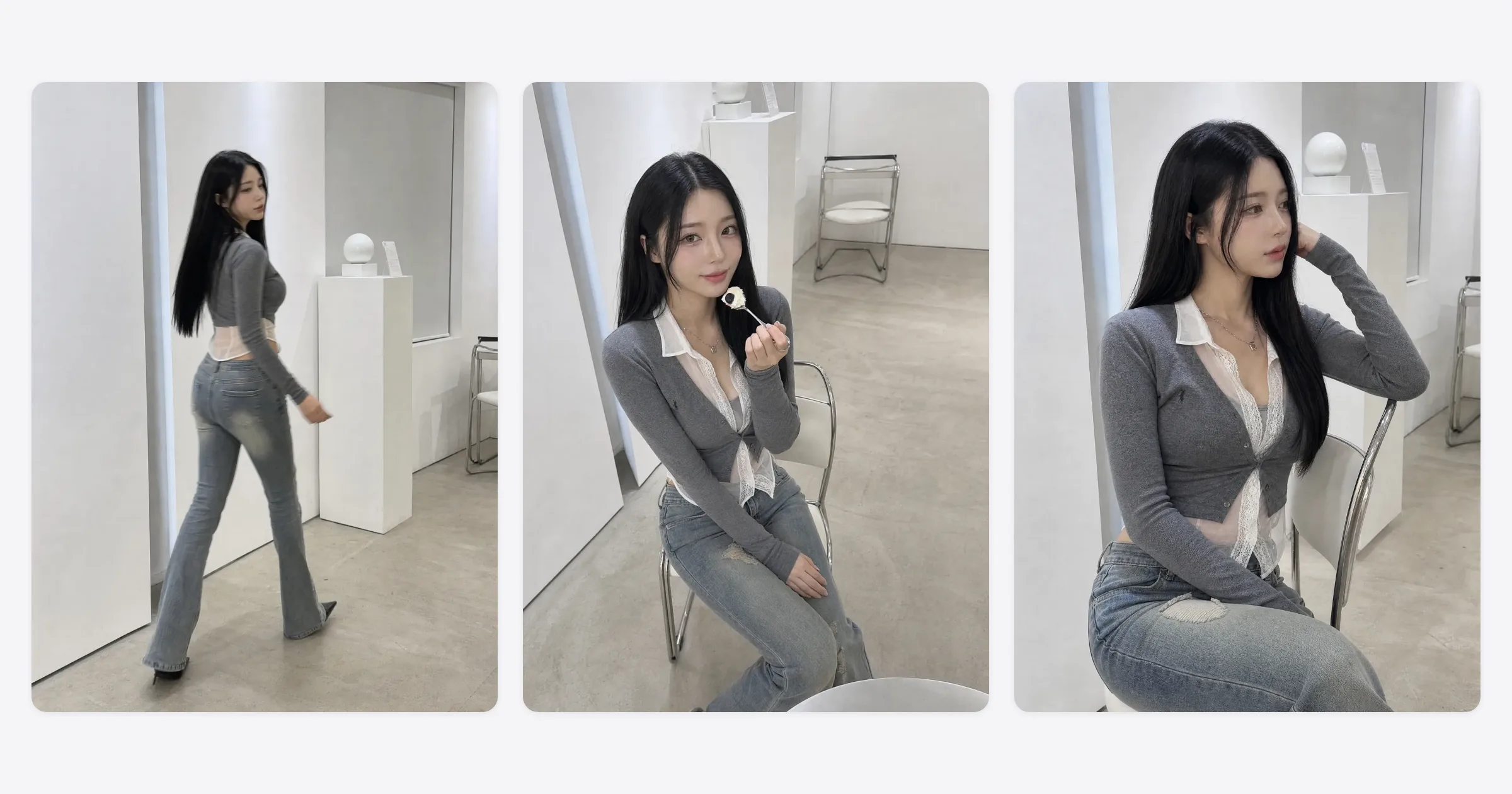 AI 인플루언서 운영 — 같은 캐릭터로 만든 여러 컷의 SNS 피드 사진